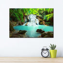 Thai Huay Mae Khamin Waterfall Wall Art Thai Huay Mae Khamin Waterfall Wall Art
