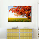 Autumn Oak Tree Wall Art Autumn Oak Tree Wall Art