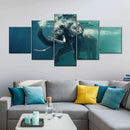 Swimming Elephant Wall Art Swimming Elephant Wall Art