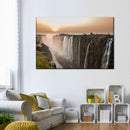 Victoria Falls Sunset Wall Art Victoria Falls Sunset Wall Art