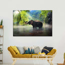 Wild Elephant Wall Art Wild Elephant Wall Art