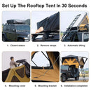 Naturnest Andromeda Khaki Soft Shell Rooftop Tent With Large Panoramic Skylight & YKK Doors (SAK72384) Naturnest Andromeda Khaki Soft Shell Rooftop Tent With Large Panoramic Skylight & YKK Doors (SAK72384)