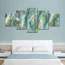 Abstract Green Marble Surface Wall Art Abstract Green Marble Surface Wall Art