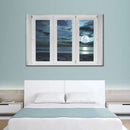 Window To Moonlit Beach Wall Art Window To Moonlit Beach Wall Art