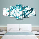 Teal Abstract Wall Art Teal Abstract Wall Art
