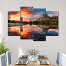 Yosemite Park Sunset Wall Art Yosemite Park Sunset Wall Art