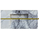 New York Marble Wall-mount Bathroom Sink Hidden Drain Polished (W)20" (L)40" (H)8" New York Marble Wall-mount Bathroom Sink Hidden Drain Polished (W)20" (L)40" (H)8"