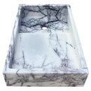 New York Marble Wall-mount Bathroom Sink Polished (W)16" (L)24" (H)5" side view New York Marble Wall-mount Bathroom Sink Polished (W)16" (L)24" (H)5" side view