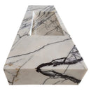 New York Marble Wall-mount Bathroom Sink Hidden Drain Polished (W)16" (L)43" (H)6" New York Marble Wall-mount Bathroom Sink Hidden Drain Polished (W)16" (L)43" (H)6"