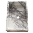 New York Marble Rectangular Wall-mount Bathroom Sink Polished (W)16" (L)24" (H)5" New York Marble Rectangular Wall-mount Bathroom Sink Polished (W)16" (L)24" (H)5"