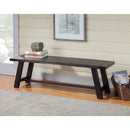 Newberry Bench, Salvaged Grey Newberry Bench, Salvaged Grey