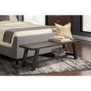 Newberry Bench, Salvaged Grey Newberry Bench, Salvaged Grey