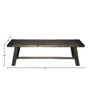 Newberry Bench, Salvaged Grey Newberry Bench, Salvaged Grey
