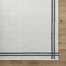Nimue Bordered Wool Rug Nimue Bordered Wool Rug