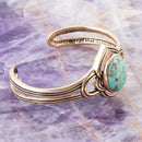 Nova Turquoise and Bronze Cuff Bracelet Nova Turquoise and Bronze Cuff Bracelet