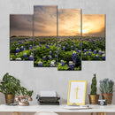 Bluebonnets At Sunset Wall Art Bluebonnets At Sunset Wall Art