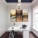 Abstract Metallics Wall Art Abstract Metallics Wall Art