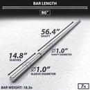 Synergee 1" Barbell Synergee 1" Barbell