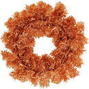 Orange Tinsel Halloween Wreaths Orange Tinsel Halloween Wreaths