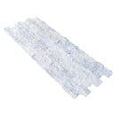 Palia White Dolomite Ledger 3D Panel 6"x24" Split-face Natural Marble Wall Tile Palia White Dolomite Ledger 3D Panel 6"x24" Split-face Natural Marble Wall Tile