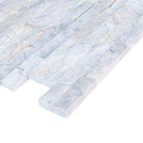Palia White Dolomite Ledger 3D Panel 6"x24" Split-face Natural Marble Wall Tile Palia White Dolomite Ledger 3D Panel 6"x24" Split-face Natural Marble Wall Tile