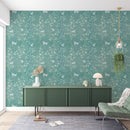 Chinoiserie Magnolia Bird Wallpaper Peel and Stick Chinoiserie Magnolia Bird Wallpaper Peel and Stick