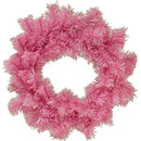 Pink and Silver Tinsel Christmas Wreaths Pink and Silver Tinsel Christmas Wreaths