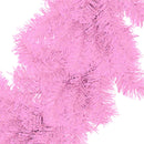Pink Tinsel Christmas Wreaths Pink Tinsel Christmas Wreaths
