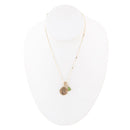 Pisces - Zodiac Green Jade Golden Charm Necklace Pisces - Zodiac Green Jade Golden Charm Necklace