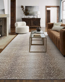 Pointblank Tan Leopard Print Rug Pointblank Tan Leopard Print Rug