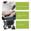 Portable Lightweight Electric Foldable Power Wheelchair, 24V (SAK23410) Portable Lightweight Electric Foldable Power Wheelchair, 24V (SAK23410)