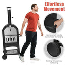 Portable Outdoor Wood Fired Pizza Oven W/ Pizza Stone & Waterproof Cover (SAK82635) Portable Outdoor Wood Fired Pizza Oven W/ Pizza Stone & Waterproof Cover (SAK82635)