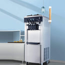 Premium 3-Flavors Commercial Soft Serve Yogurt Ice Cream Machine Maker, 20-28L/H (SAK97524) Premium 3-Flavors Commercial Soft Serve Yogurt Ice Cream Machine Maker, 20-28L/H (SAK97524)