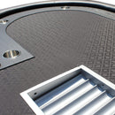 Premium 96" Oval Poker Table With Racetrack And Chips Tray (SAK66823) Premium 96" Oval Poker Table With Racetrack And Chips Tray (SAK66823)