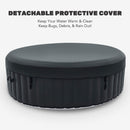 Premium Blow Up 6 Person Sauna Pool Hot Tub With 130 Jets, 7FT (SAK63510) Premium Blow Up 6 Person Sauna Pool Hot Tub With 130 Jets, 7FT (SAK63510)