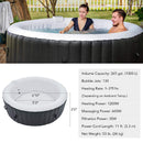 Premium Blow Up 6 Person Sauna Pool Hot Tub With 130 Jets, 7FT (SAK63510) Premium Blow Up 6 Person Sauna Pool Hot Tub With 130 Jets, 7FT (SAK63510)