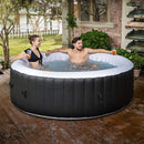 Premium Blow Up 6 Person Sauna Pool Hot Tub With 130 Jets, 7FT (SAK63510) Premium Blow Up 6 Person Sauna Pool Hot Tub With 130 Jets, 7FT (SAK63510)