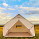 Premium Canvas Frame Fire Water Camping Wall Hunting Tent, 12x14' (SAK92461) Premium Canvas Frame Fire Water Camping Wall Hunting Tent, 12x14' (SAK92461)