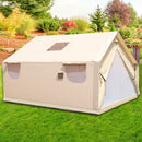 Premium Canvas Frame Fire Water Camping Wall Hunting Tent, 12x14' (SAK92461) Premium Canvas Frame Fire Water Camping Wall Hunting Tent, 12x14' (SAK92461)