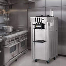 Premium Commercial 3-flavor Freestanding Soft Serve Ice Cream Machine Maker, 21-31 L/H (SAK21874) Premium Commercial 3-flavor Freestanding Soft Serve Ice Cream Machine Maker, 21-31 L/H (SAK21874)