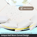 Premium Half- Moon 6-Person Curved All-Weather Outdoor Furniture Sofa Patio Set With Coffee Table And Cushions (SAK76332) Premium Half- Moon 6-Person Curved All-Weather Outdoor Furniture Sofa Patio Set With Coffee Table And Cushions (SAK76332)