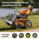 Premium Lightweight Electric Full Reclining Motorized Foldable Wheelchair (SAK91516) Premium Lightweight Electric Full Reclining Motorized Foldable Wheelchair (SAK91516)