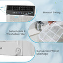 Premium Window Room Air Conditioner Unit With Remote, 6000/8000 BTU (SAK63172) Premium Window Room Air Conditioner Unit With Remote, 6000/8000 BTU (SAK63172)