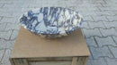 Calacatta Viola Marble Oval Shape Above Vanity Bathroom Sink (W)14" (L)18" (H)5" Calacatta Viola Marble Oval Shape Above Vanity Bathroom Sink (W)14" (L)18" (H)5"