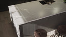 MSI Calacatta Laza Grigio™ Premium Quartz Prefabricated Countertop - Island MSI Calacatta Laza Grigio™ Premium Quartz Prefabricated Countertop - Island