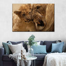 Bonding Lions Wall Art Bonding Lions Wall Art