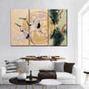 Asian Cranes Wall Art Asian Cranes Wall Art