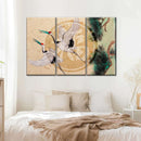 Asian Cranes Wall Art Asian Cranes Wall Art