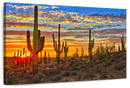 Sunset Cactus Wall Art Sunset Cactus Wall Art