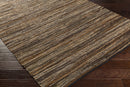Hand Woven Leather Rag Rug Hand Woven Leather Rag Rug